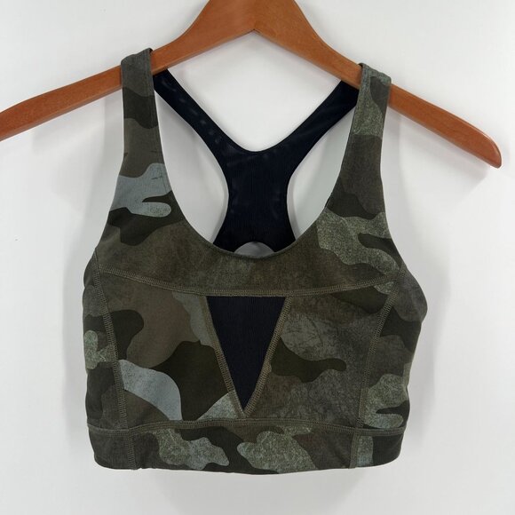The North Face S Camo Sports Bra Racerback Adjustable Hook-Eye Closure - Picture 9 of 9